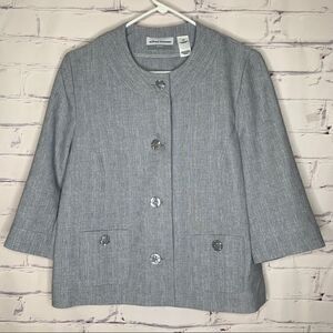 Alfred Dunner size 10 petite blazer‎